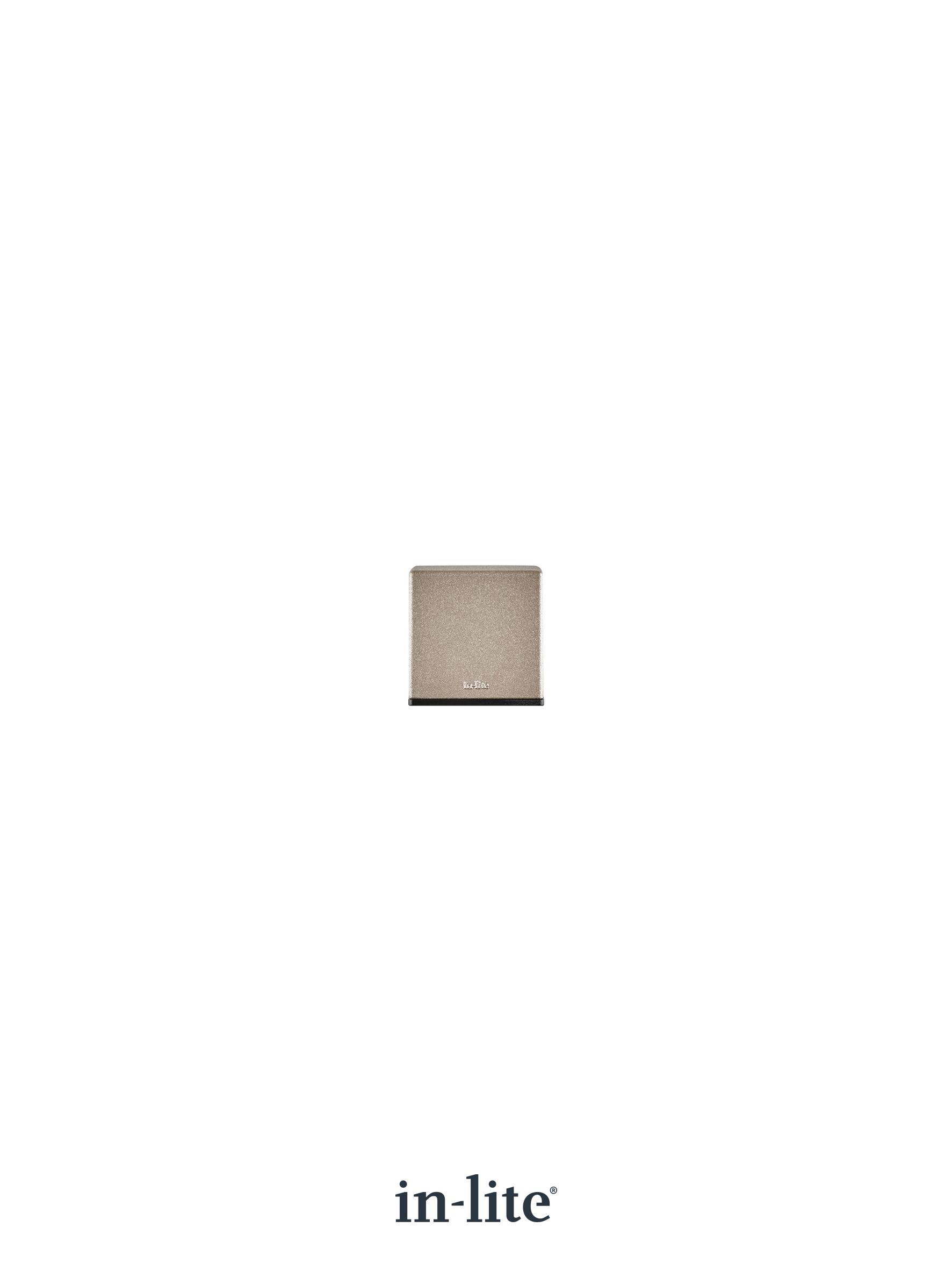 in-lite CUBID outdoor lighting fixture
